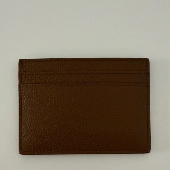 Brand New | YSL Brown Leather Cardholder - Picture 2 of 2